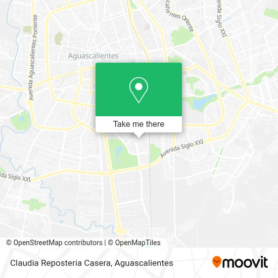 Claudia Reposteria Casera map