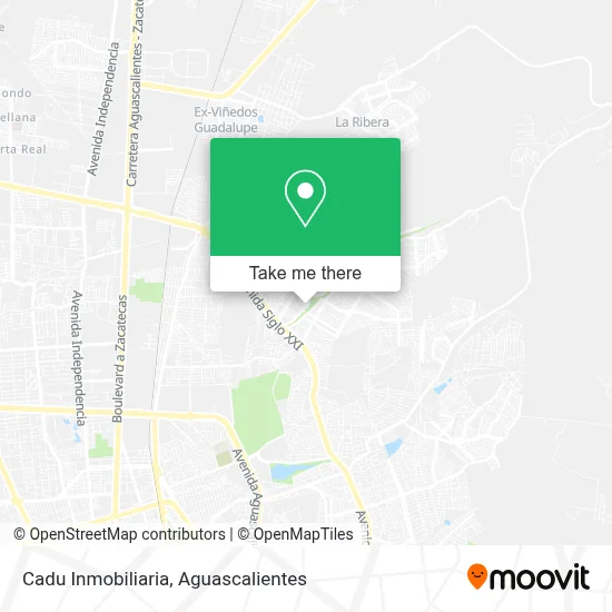 Cadu Inmobiliaria map