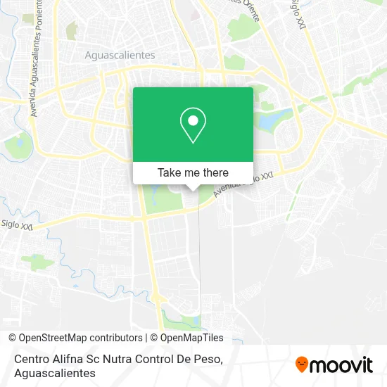 Centro Alifna Sc Nutra Control De Peso map