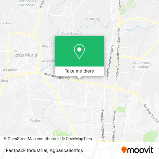 Fastpack Industrial map