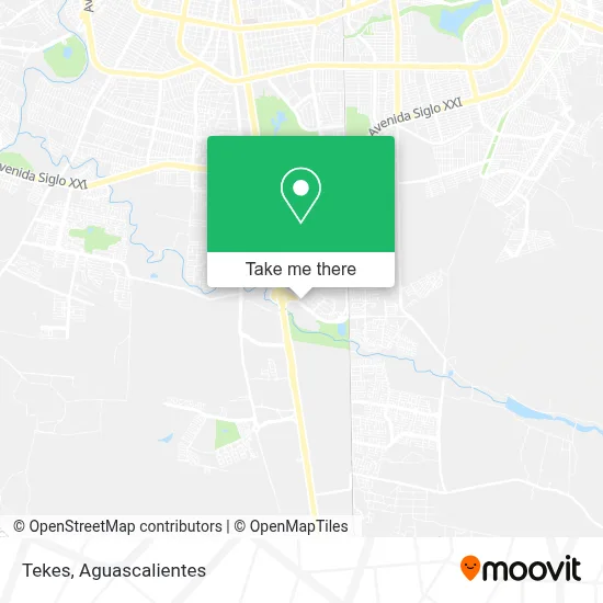 Tekes map