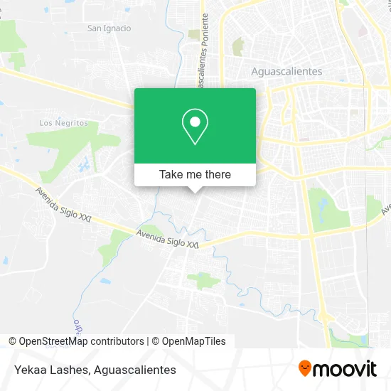 Yekaa Lashes map