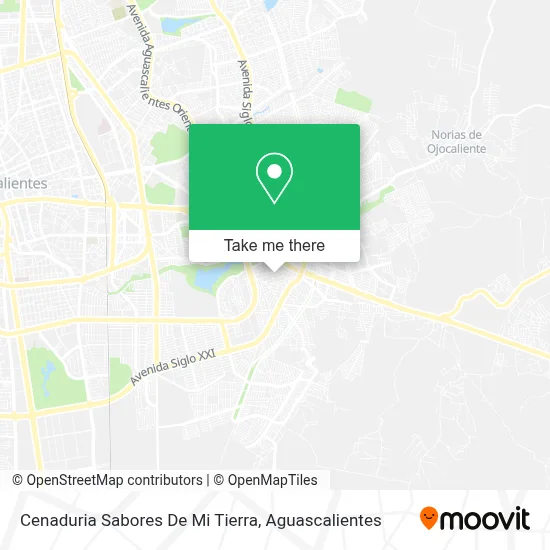 Cenaduria Sabores De Mi Tierra map