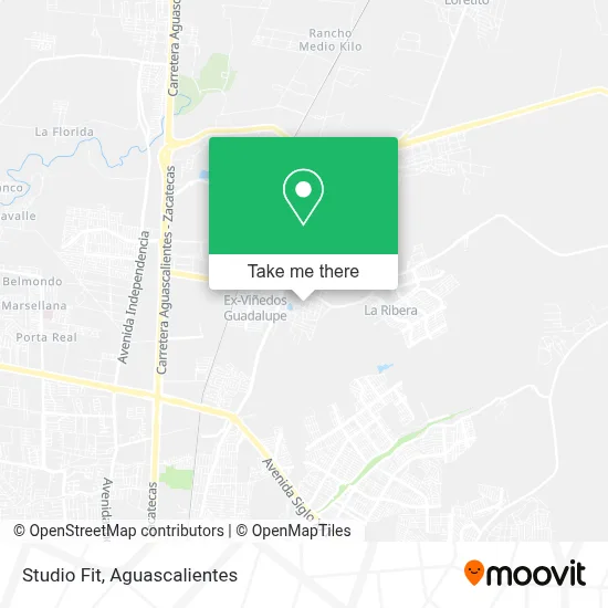 Studio Fit map