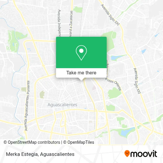Merka Estegia map