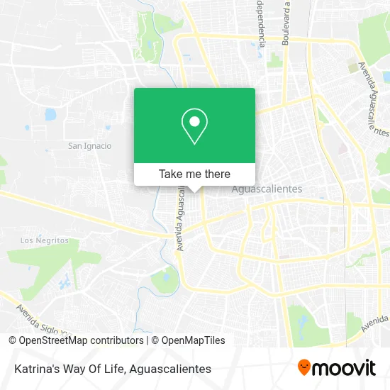 Katrina's Way Of Life map