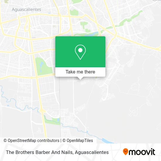 The Brothers Barber And Nails map