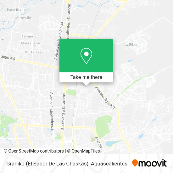 Graniko (El Sabor De Las Chaskas) map