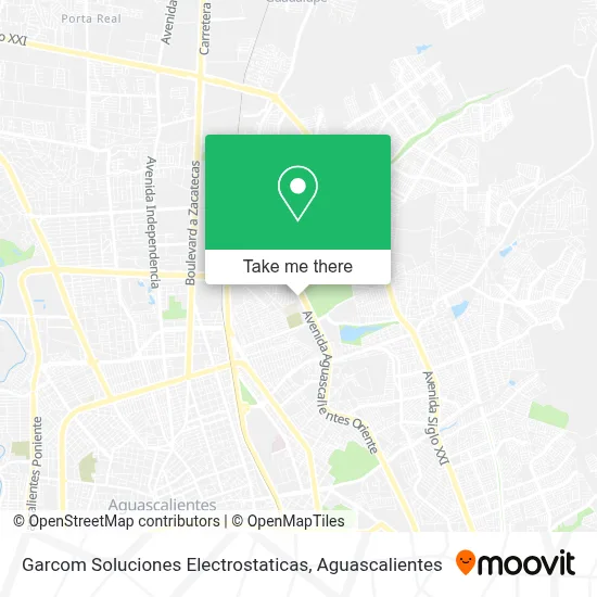 Garcom Soluciones Electrostaticas map