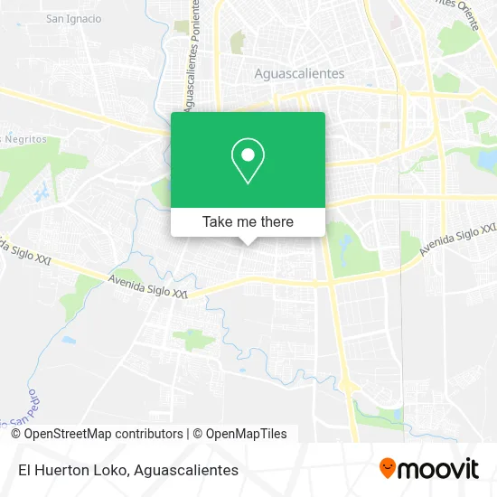 El Huerton Loko map