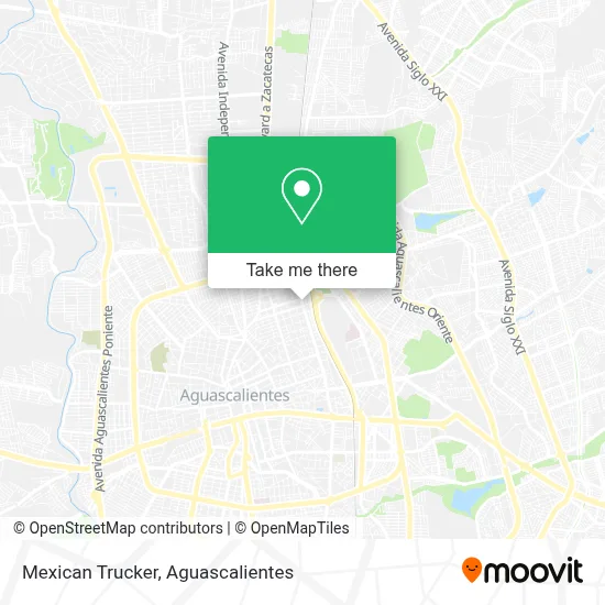 Mexican Trucker map