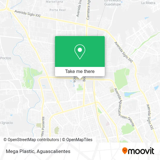 Mega Plastic map