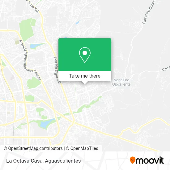La Octava Casa map