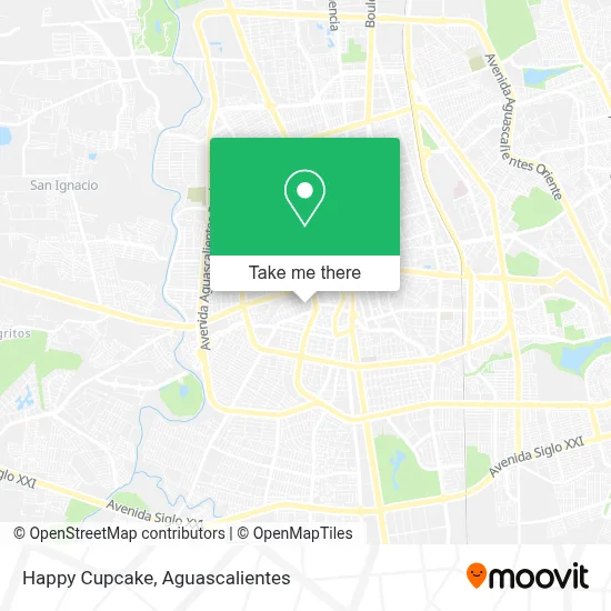 Happy Cupcake map