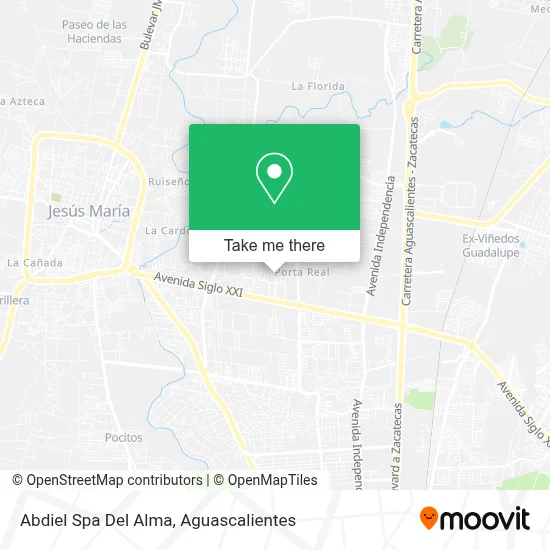 Abdiel Spa Del Alma map