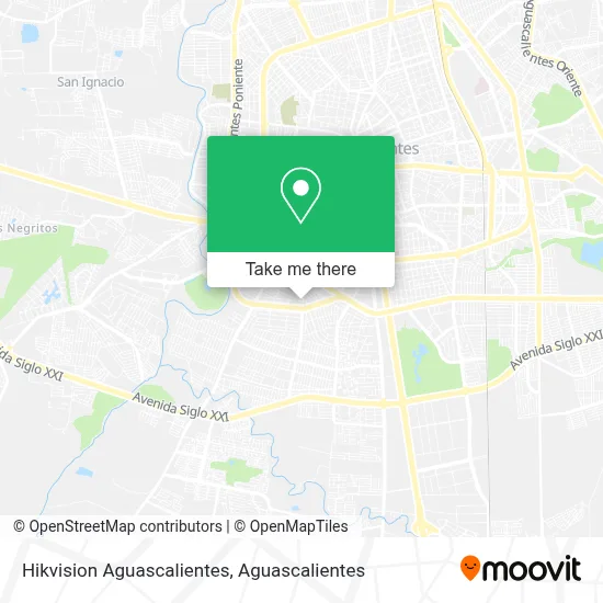 Hikvision Aguascalientes map