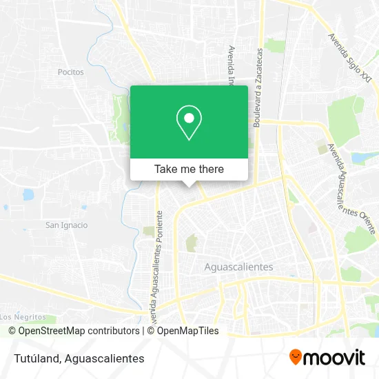 Tutúland map
