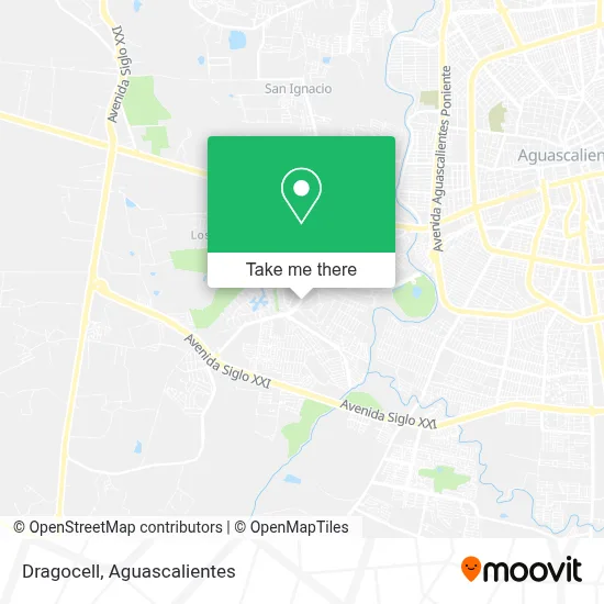 Dragocell map