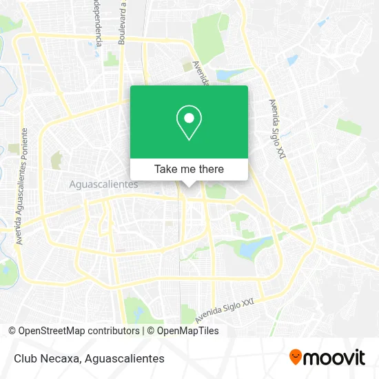 Club Necaxa map