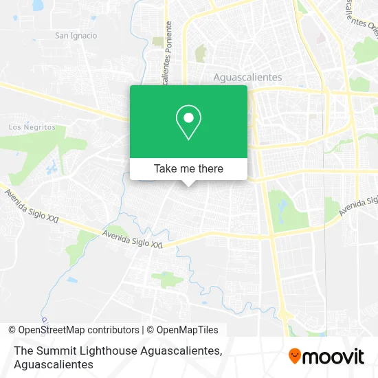 The Summit Lighthouse  Aguascalientes map