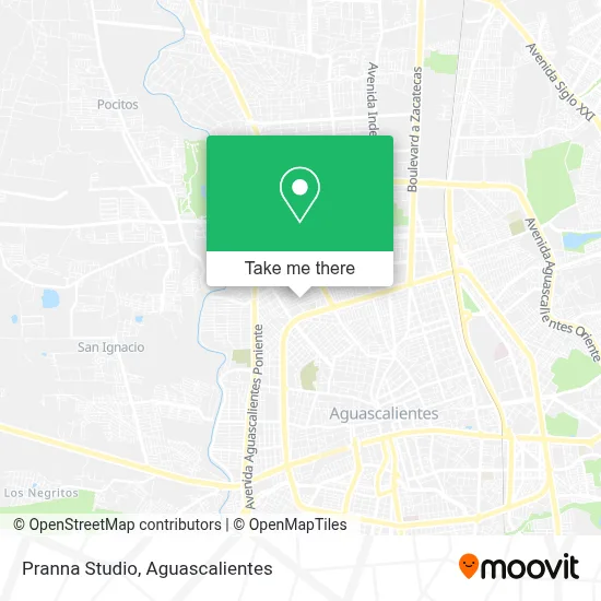 Pranna Studio map