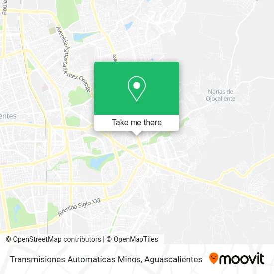 Transmisiones Automaticas Minos map