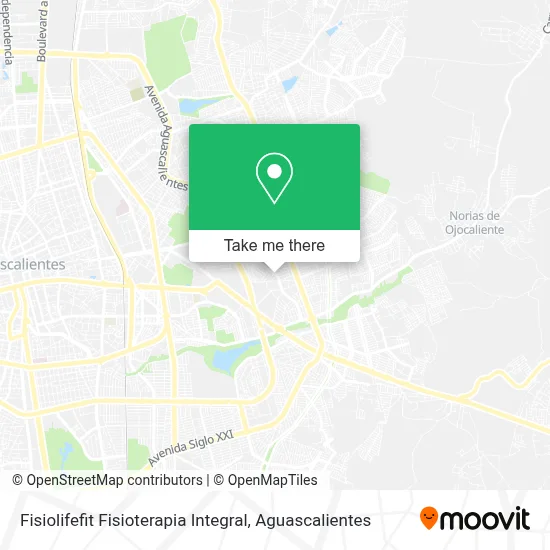 Fisiolifefit Fisioterapia Integral map