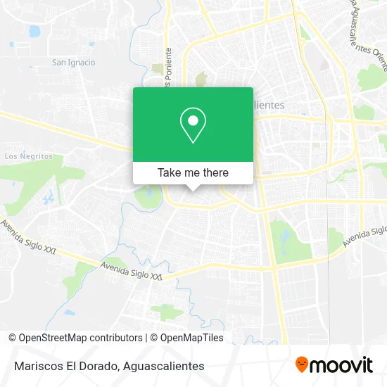 Mariscos El Dorado map