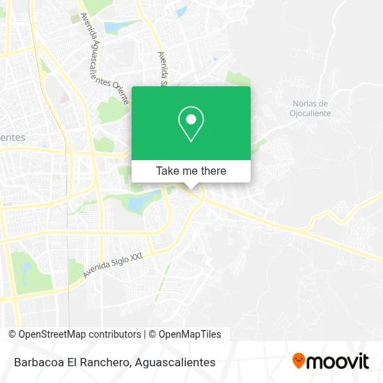 Barbacoa El Ranchero map