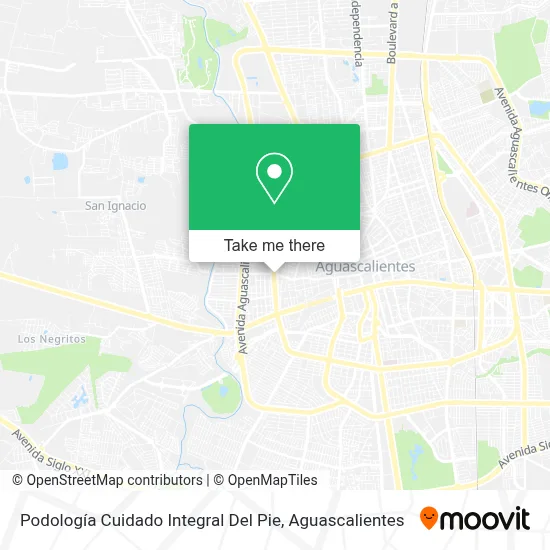 Podología Cuidado Integral Del Pie map