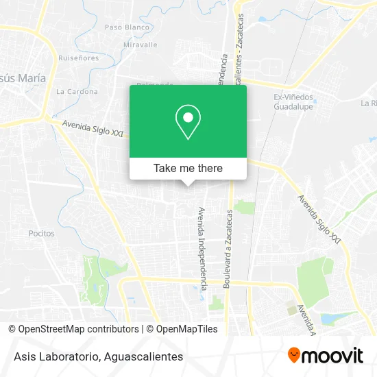 Asis Laboratorio map