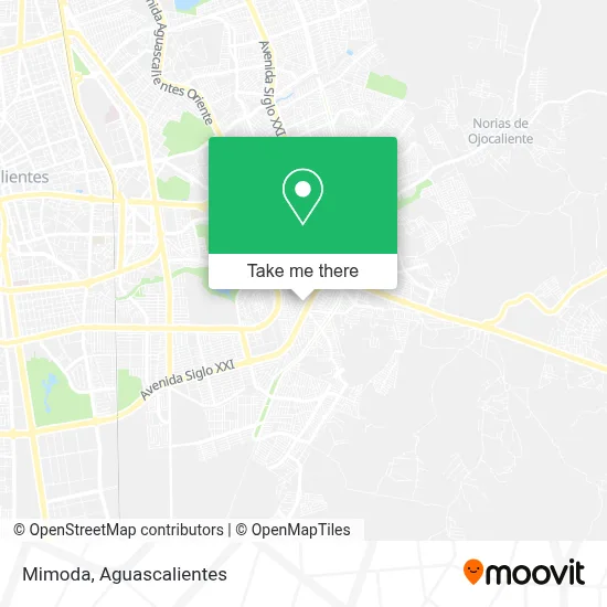 Mimoda map