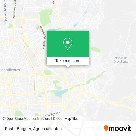 Rasta Burguer map