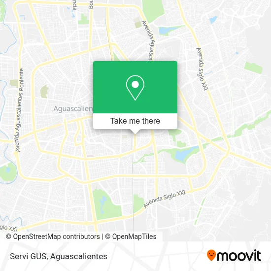 Servi GUS map