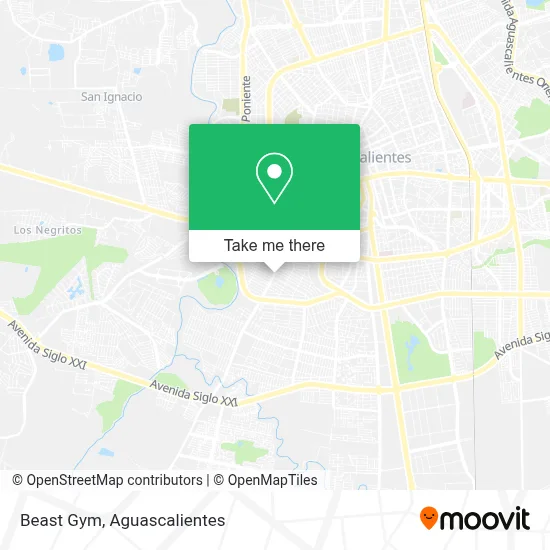 Beast Gym map