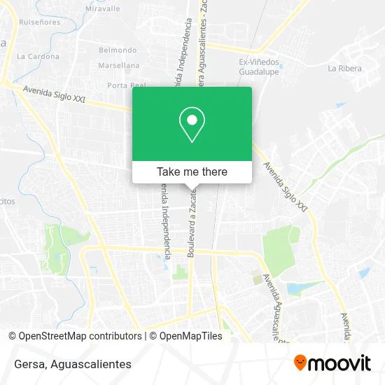 Gersa map