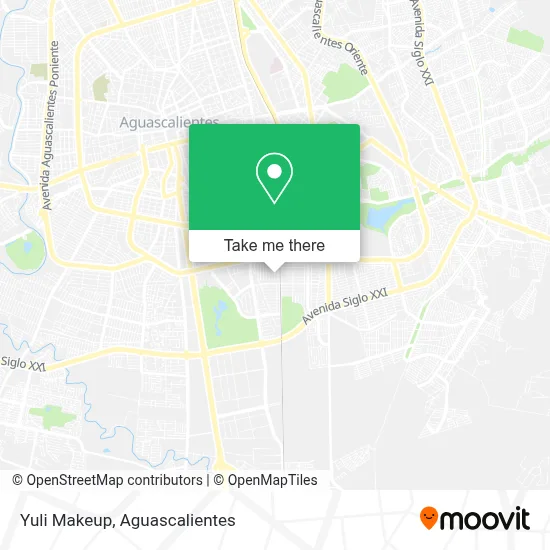 Yuli Makeup map