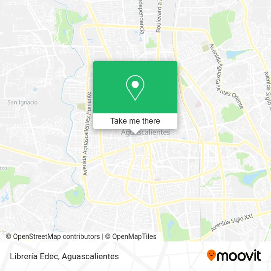 Librería Edec map