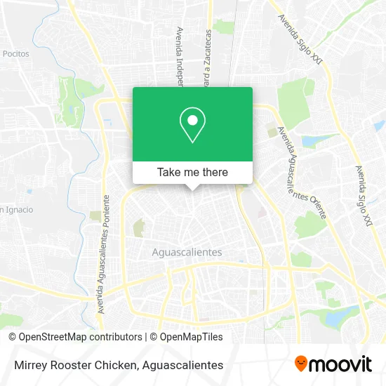 Mirrey Rooster Chicken map