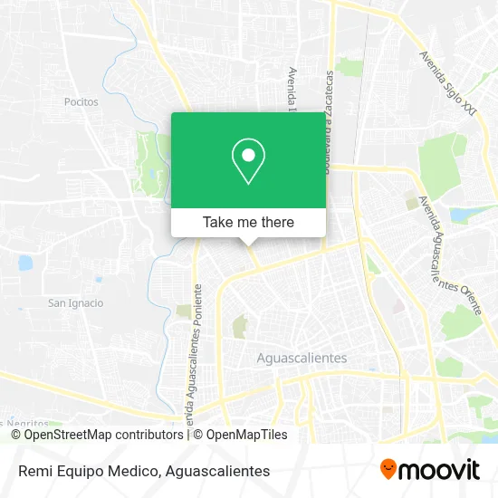 Remi Equipo Medico map