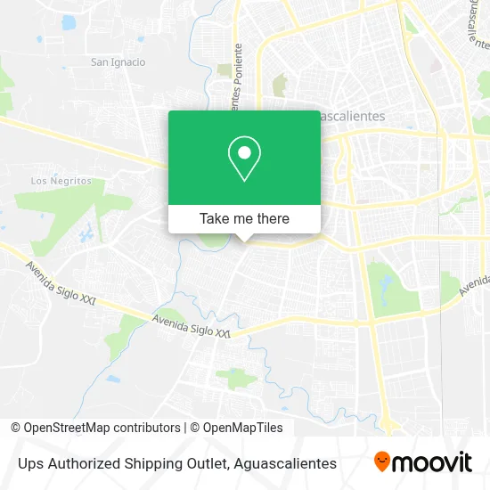 Ups Authorized Shipping Outlet map