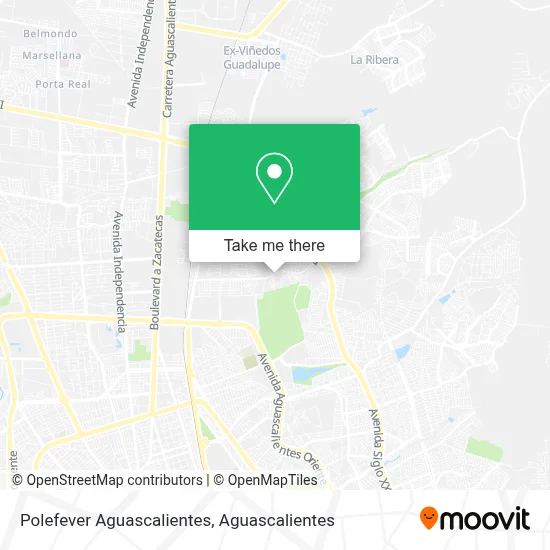 Polefever Aguascalientes map