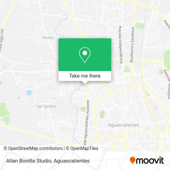 Allan Bonilla Studio map