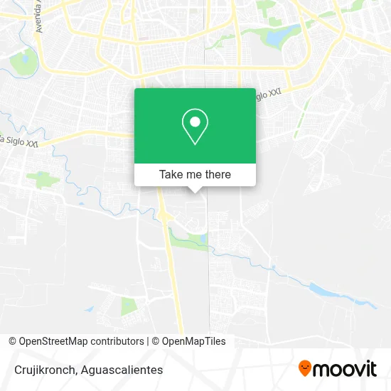 Crujikronch map