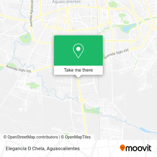 Elegancia D Chela map
