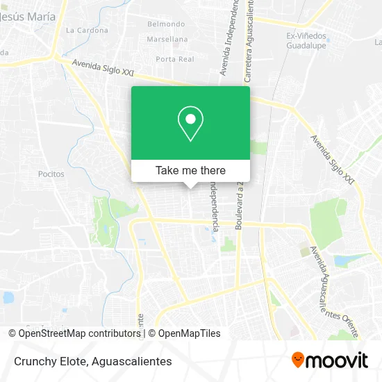 Crunchy Elote map