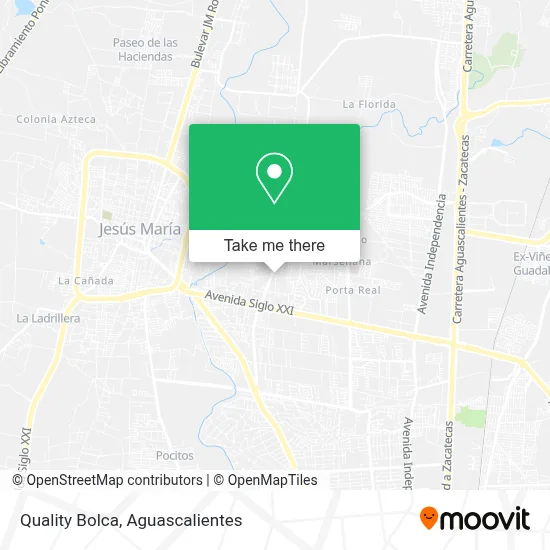 Quality Bolca map