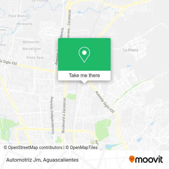 Automotriz Jm map