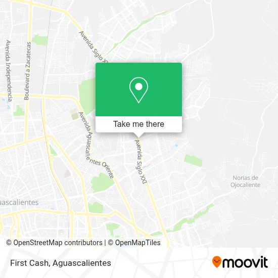 First Cash map
