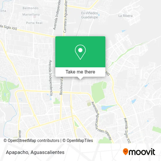 Apapacho map